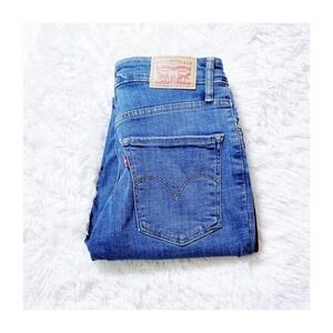 Levi's 721 High Rise Skinny Medium Wash SZ26 x 28L